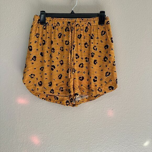 Cotton On Yellow & Blue Shorts Size 8 - Picture 1 of 7